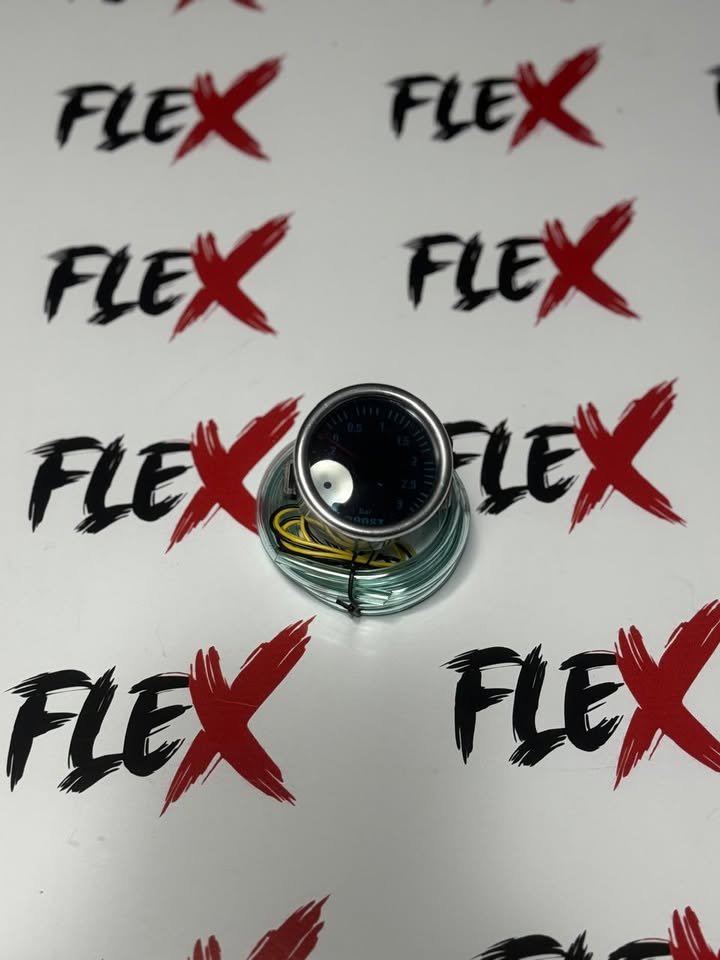 Boost gauge kit with hose and wiring
