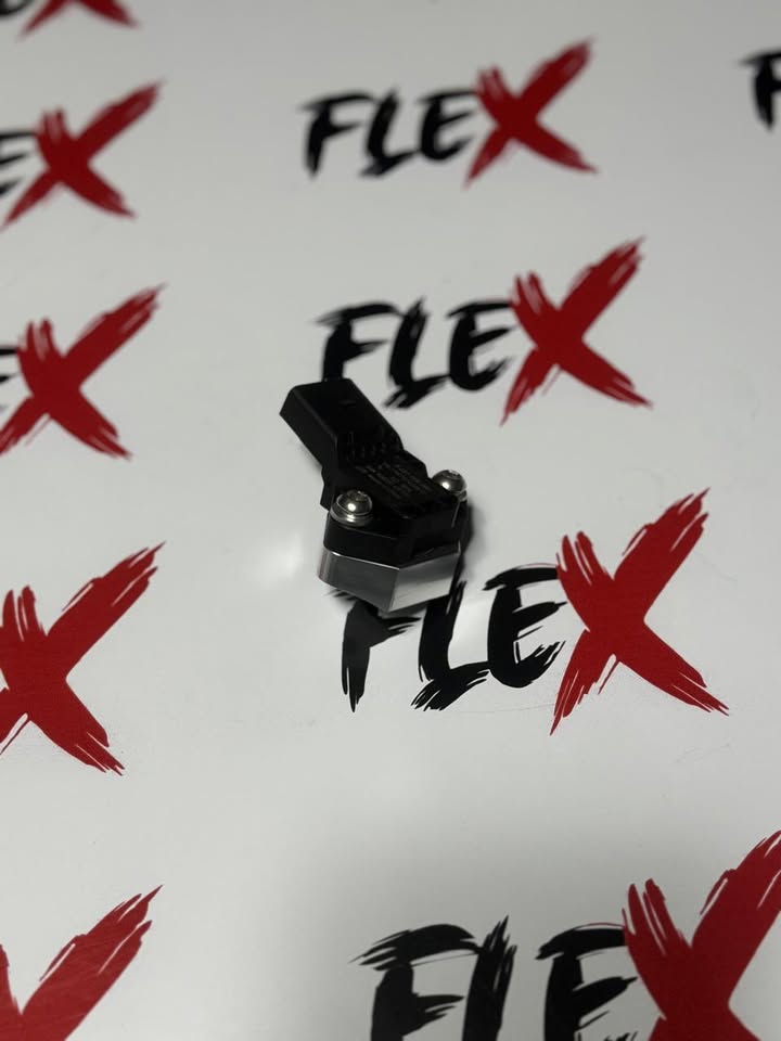 MAP sensor mounted on adapter