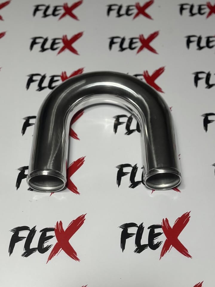 Compact polished stainless U bend pipe